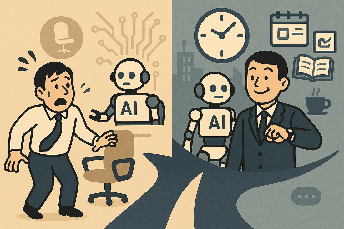 AIが奪うのは時間か?椅子か?